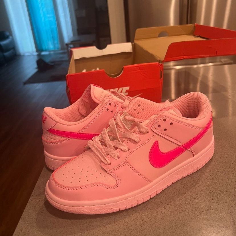 Triple Pink Dunks 