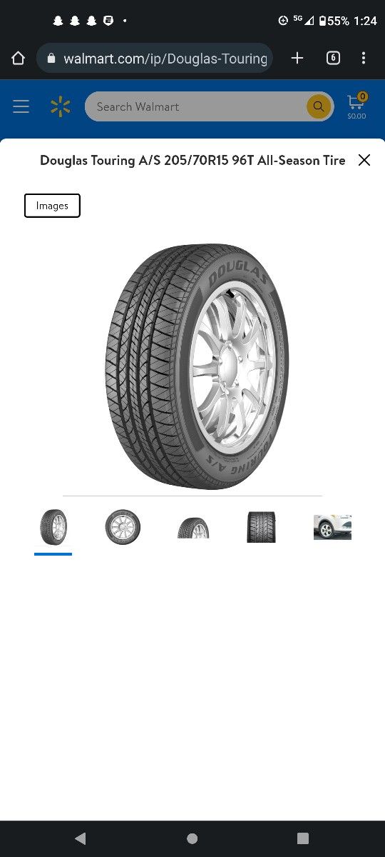 Two NEW 205/70r15 Tires