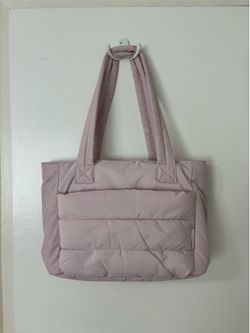 Bagsmart Puff Pink Mini Tote Bag