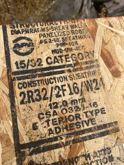 4x10 OSB  15/32 estructural
