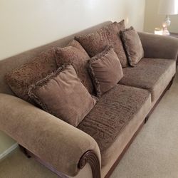 Sofa and Loveseat