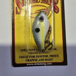Strike King Bitsy Minnow Sexy Shad ⅛ Oz