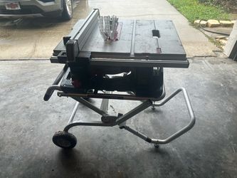 Bosch 4100  Portable Table Saw with TS 3000 rolling Stand