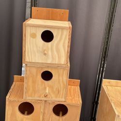 New Bird Nesting Boxes