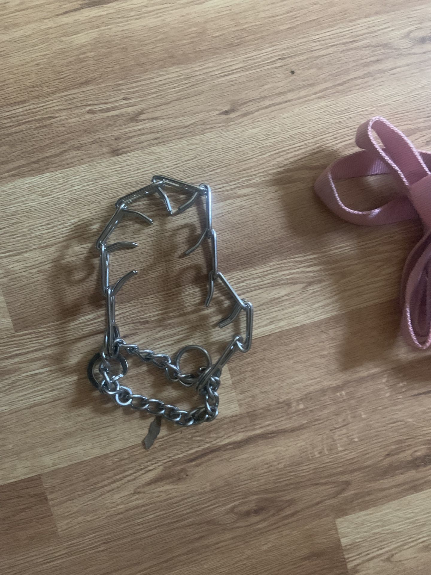 Large dog cage, Training collar ,leash and harness