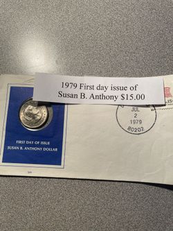 Susan B Anthony 1979 First Day Issue