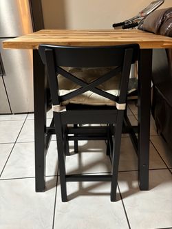Fino juego de comedor 2 personas