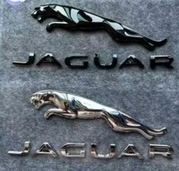 Jaguar badge emblem adhesive back 18.5cm