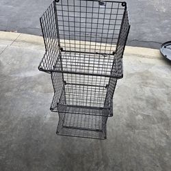 Hanging Storage Baskets For Kitchen Or Pantry