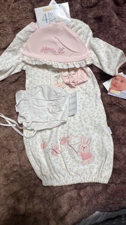Vitamins Baby 4-Piece Infant Girl Set