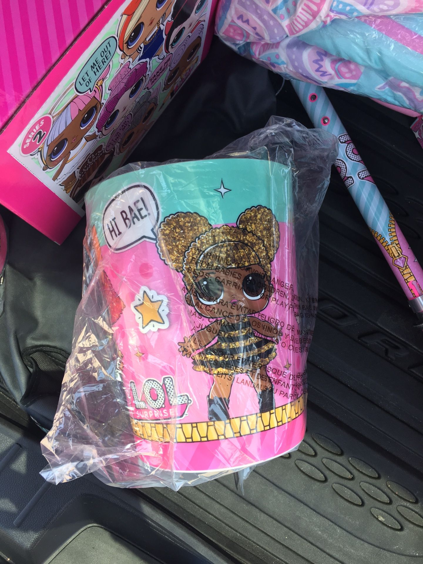 Lol surprise sales trash can
