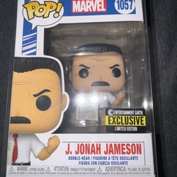 Funko Pop! Vinyl: Marvel - J. Jonah Jameson - Entertainment Earth w/ Protector