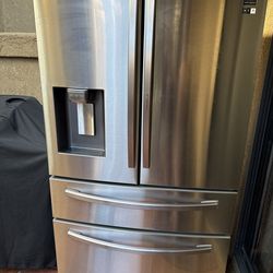Samsung three drawer stainless steel refrigerator