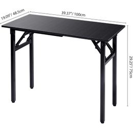 No assembly heavy duty writing desk