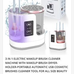 Electric Makeup Brush Cleaner 