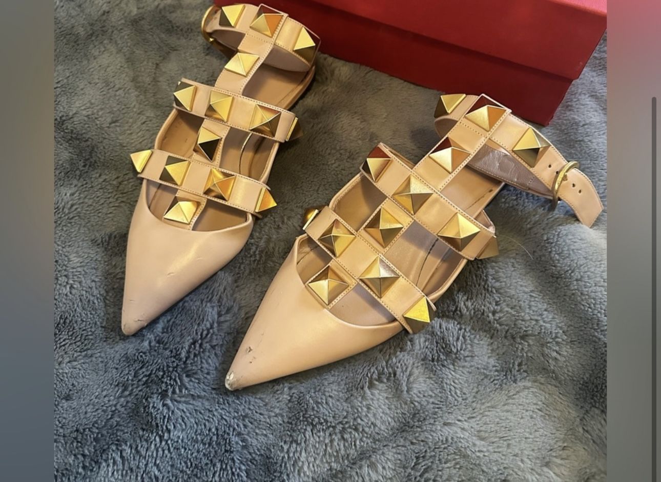 Valentino Garavani Studded Ballerina
