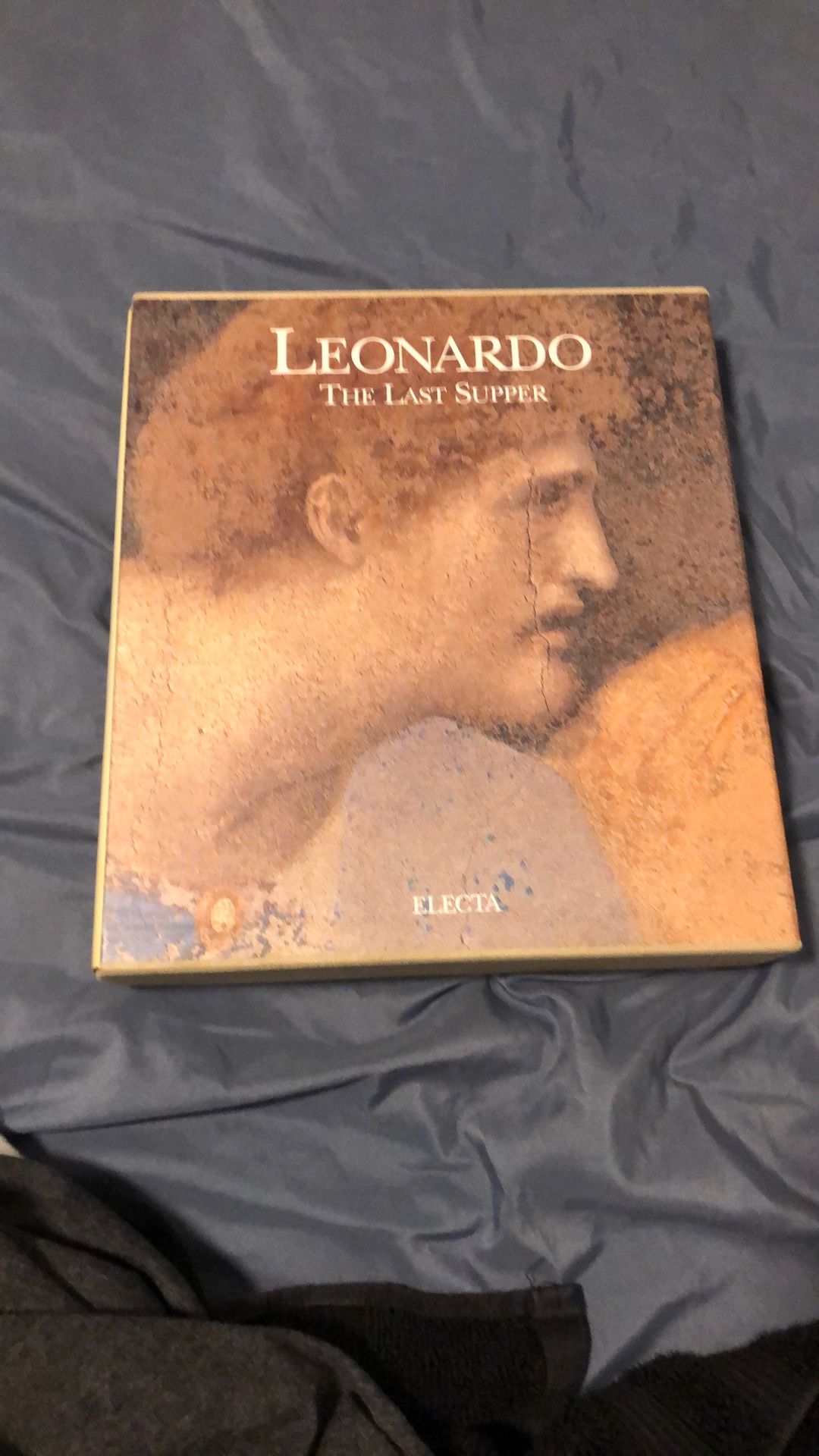 Leonardo, the last supper hard cover book NEW