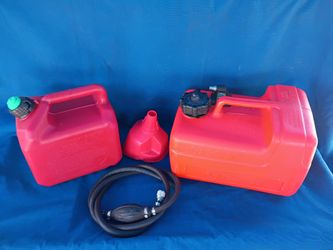 Outboard Fuel Tank and Accessories
