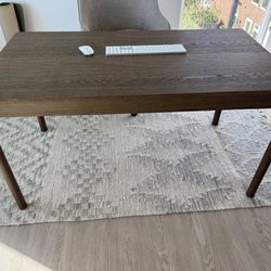 IKEA Tonstad Desk - Dark Brown Oak 55 1/18” x 29 1/2”