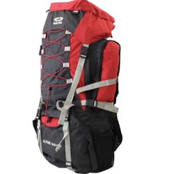 # 25 Kemyer 7100 Cubic Inches Deluxe Hiking Backpack - Red