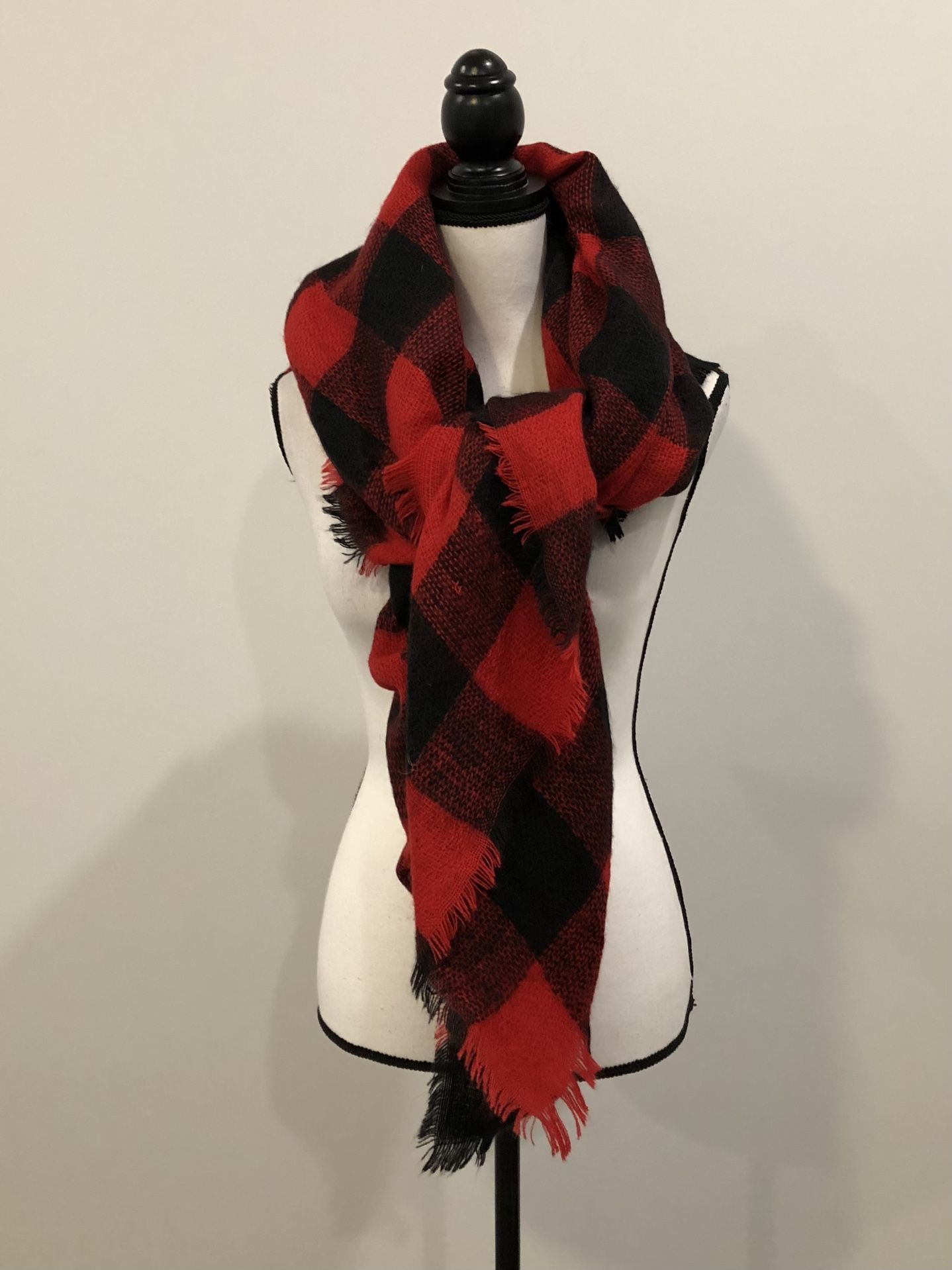 Buffalo Plaid Wrap