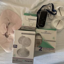 Baby Buddha Breast Pump and Accessories