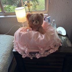 Pink Dress Quinceñera Teddy Bear