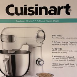 $160 Cuisinart 5.5 Quart Mixer Stand brand New