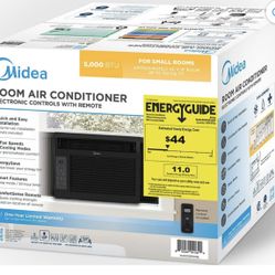 Black Window AC Unit