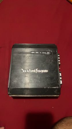 Rockford fosgate amp