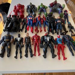 12” Marvel, StarWars, DC Characters 