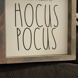 Houcus Pocus  Sign 