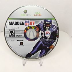Madden 07 XBOX 360 Disc Only