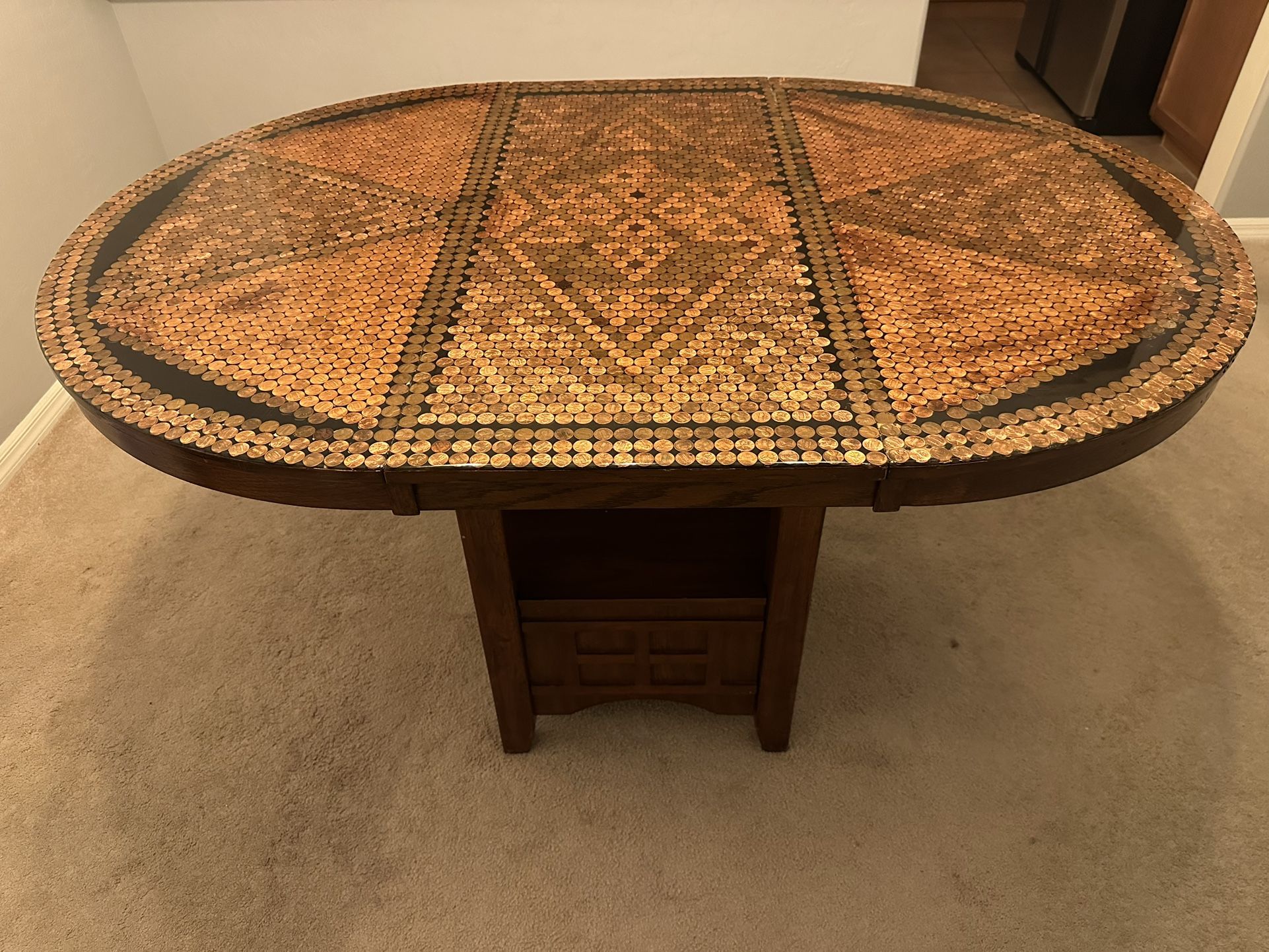 Penny table And 4 Chairs