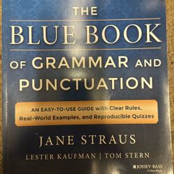 The Blue Book Of Grammar And Punctuation