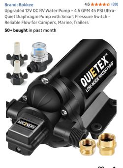 BOKKEE new upgraded 12 V, RV water pump