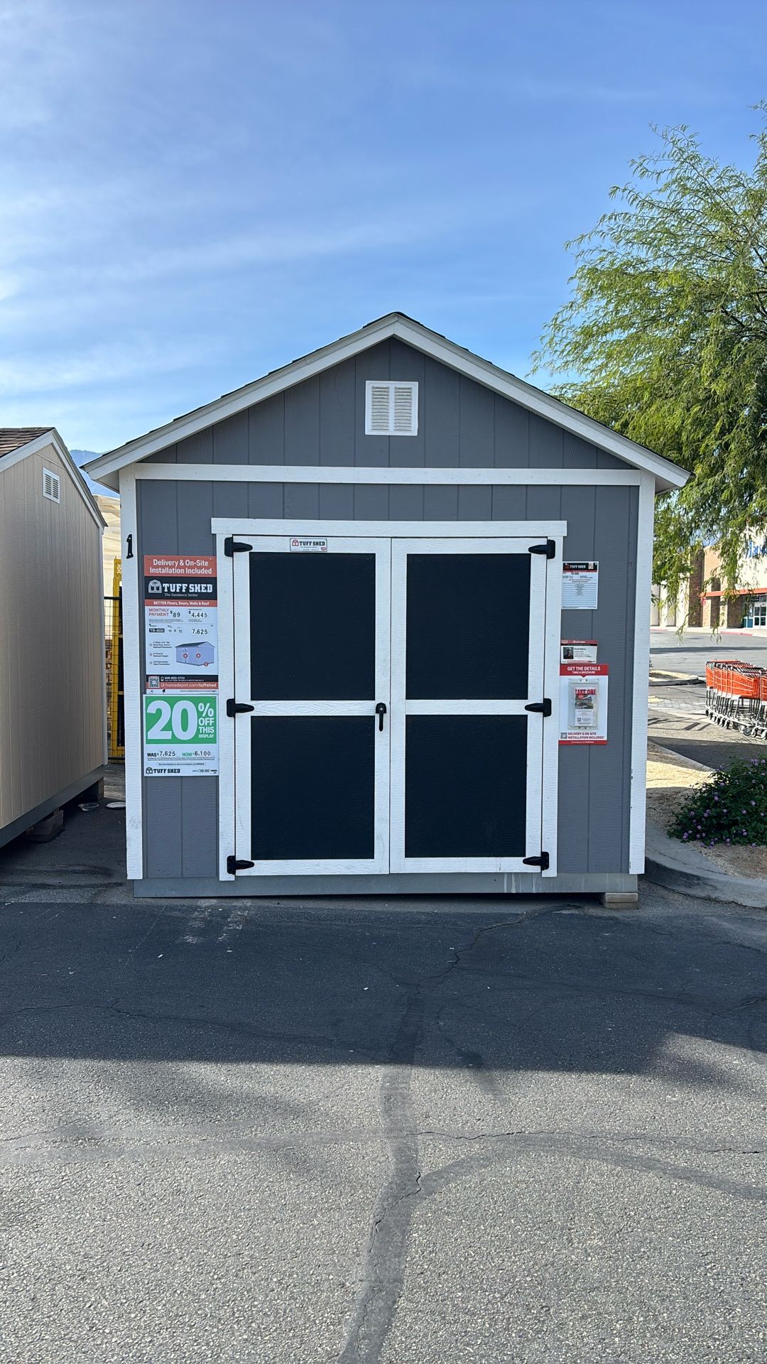 Tuff Shed Sundance TR-800 SD804811 Was $7,625 Now $6,100 20% Off Financing Available!