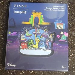 Inside Out Control Panel LE Loungefly Pin Set