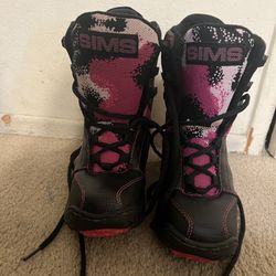 Big Girl Snow Boots Size 1