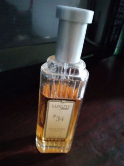 LUXURY #34 perfume. $5.00 OBO.