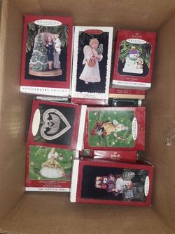 Ornaments 15 hallmarks 8.95-15.95 a pc
