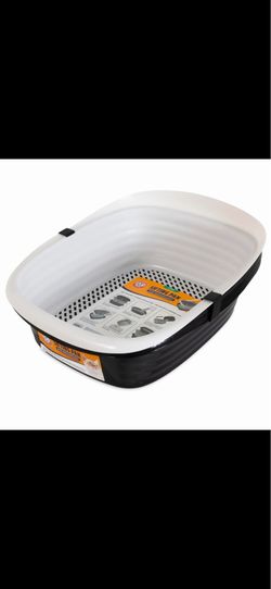 New Arm & Hammer Large Sifting Litter Box Scoop Free Cat Litter Tray with Microban