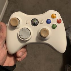 Xbox 360 White Working Controller 