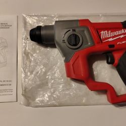 NEW Milwaukee M12 FUEL 12V 5/8 Inch Brushless Cordless SDS-Plus Rotary Hammer Drill (Tool-Only)