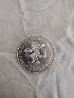 Silver Coin.0720 Olimpic