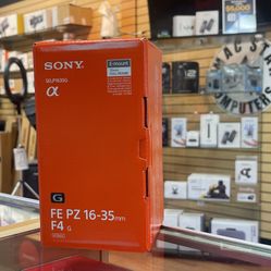 Sony FE PZ 16-35mm F4 G