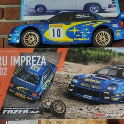 Kyoso Rally Car Subaru Wrx Sti 