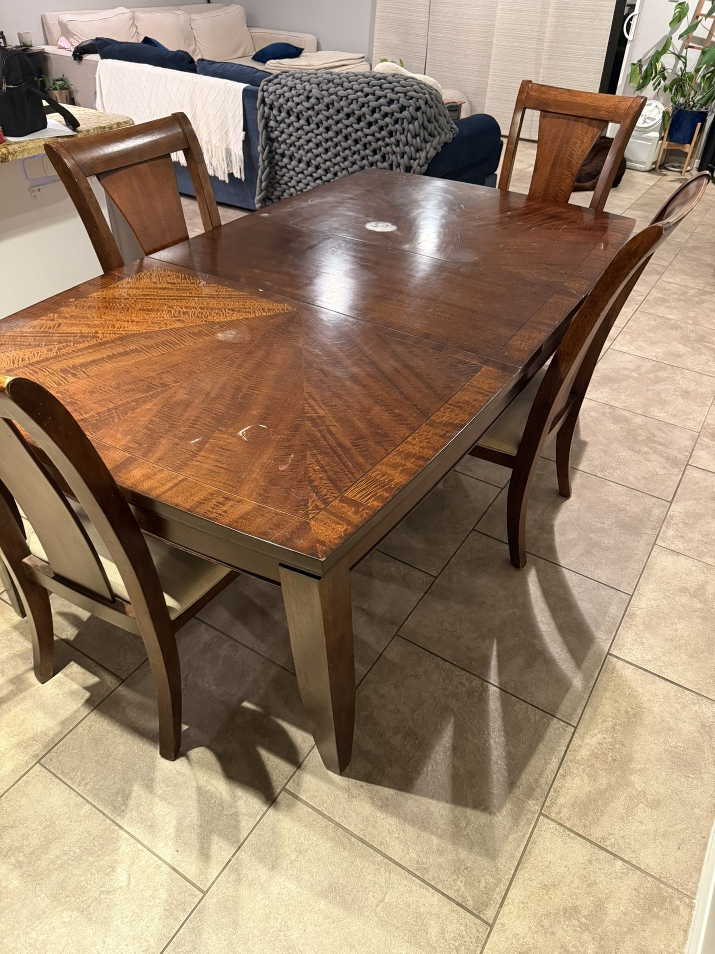 Dining Table And 4 Chairs