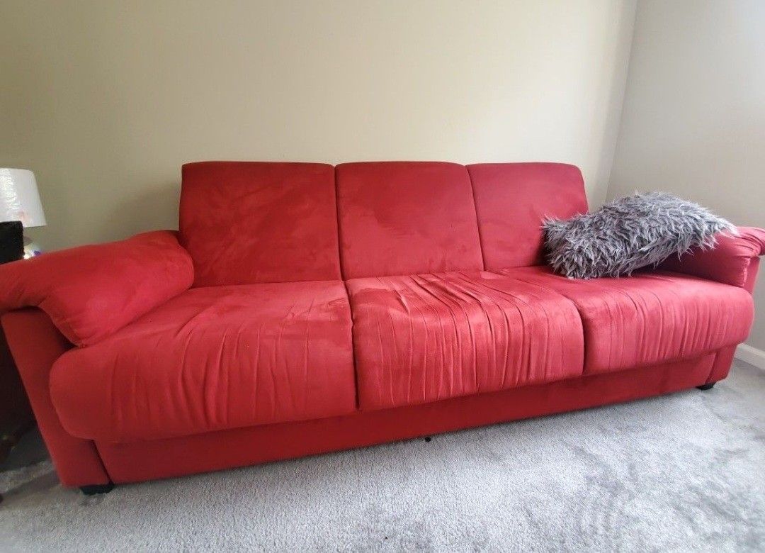 Red Sleeper Couch