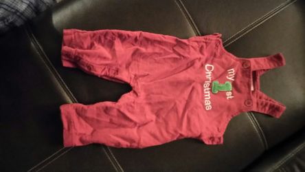 9 mo Baby's 1st Christmas Outfit